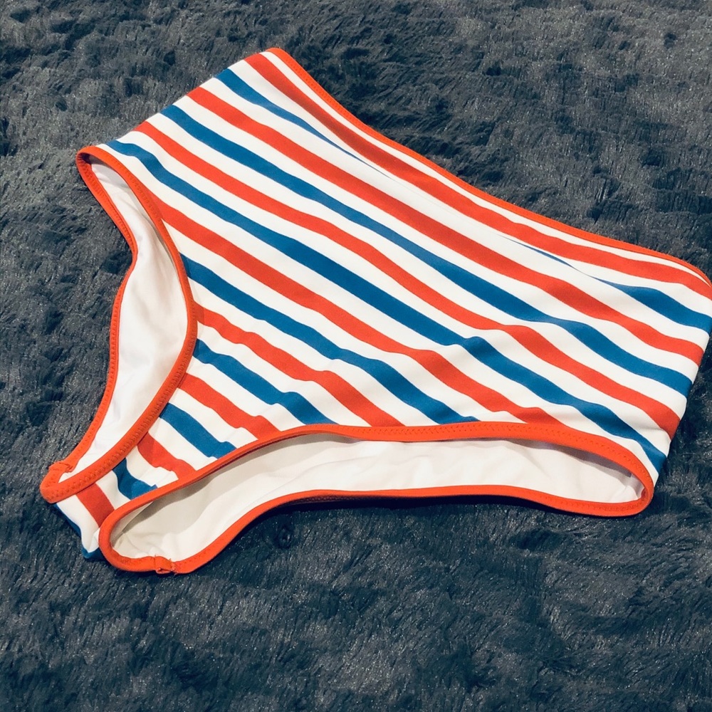 aerie Hi Rise Cheeky Bikini Bottoms